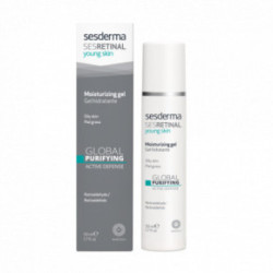 Sesderma Sesretinal Young Skin Moisturizing Gel Gelis į aknę linkusiai odai 50ml