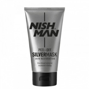 Nishman Silver Peel Off Face Mask Nulupama veido kaukė 150ml