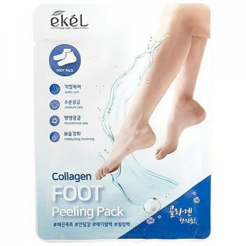 Ekel Collagen Foot Peeling Pack Pėdų kaukė 1 pora