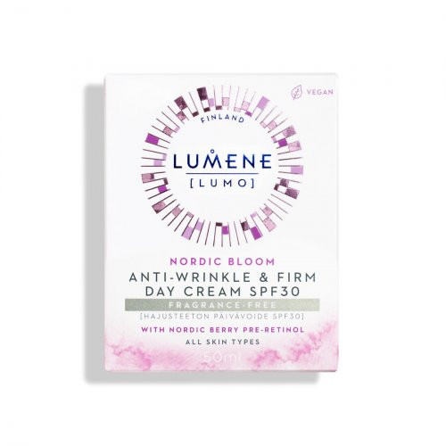 Lumene Anti-wrinkle & Firm Day Cream SPF30 Fragrance-free Dieninis kremas nuo raukšlių 50ml