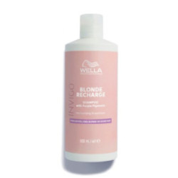 Wella Professionals INVIGO Cool Blonde Recharge Color Refreshing Shampoo Geltoną atspalvį neutralizuojantis šampūnas 300ml