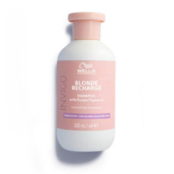 Wella Professionals INVIGO Cool Blonde Recharge Color Refreshing Shampoo Geltoną atspalvį neutralizuojantis šampūnas 300ml