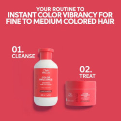 Wella Professionals Color Brilliance Coarse Shampoo Plaukų spalvą išsaugantis šampūnas 300ml