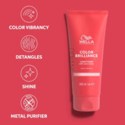 Wella Professionals INVIGO Color Brilliance Conditioner for Fine Hair Spalvos gyvybingumą palaikantis kondicionierius 200ml