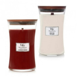WoodWick Elderberry Bourbon + White Teak Žvakių rinkinys