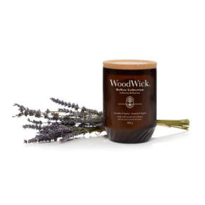WoodWick Lavender & Cypress Candle Žvakė Large