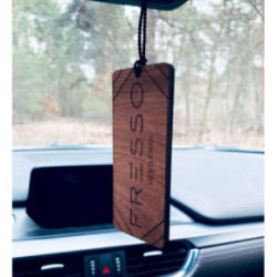 Fresso Wooden Pendant Car Air Freshener Kvapas automobiliui Gentleman