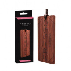 Fresso Wooden Pendant Car Air Freshener Kvapas automobiliui Gentleman