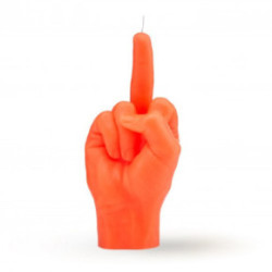 CandleHand F*ck You Candle Žvakė Neon Orange