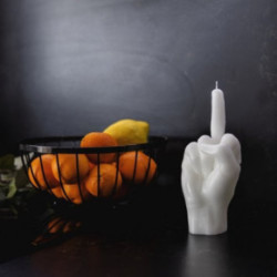 CandleHand F*ck You Candle Žvakė Neon Orange