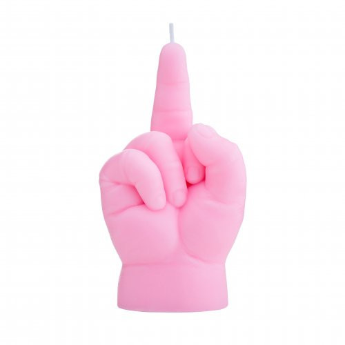 CandleHand Baby F*ck You Candle Žvakė Grey