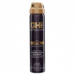 CHI Deep Brilliance Flexible Hold Hair Spray Lanksčios fiksacijos plaukų lakas su alyvuogių ir Monoi aliejais 284g