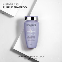 Kerastase Blond Absolu Bain Ultra-Violet Violetinis šampūnas, neutralizuojantis geltonus plaukų tonus 250ml