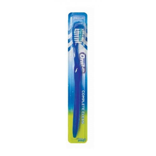 Oral-B Complete Clean Toothbrushe Vidutinio minkštumo dantų šepetėlis Blue