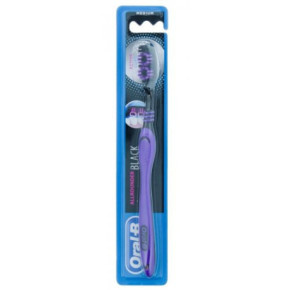 Oral-B Allrounder Black Vidutinio minkštumo dantų šepetėlis Purple