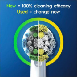Oral-B Pro Battery Precision Clean Electric Toothbrush Elektrinis dantų šepetėlis White
