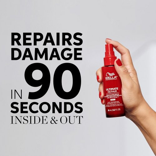 Wella Professionals Ultimate Repair Miracle Hair Rescue Pažeistus plaukus per 90 s atkuriantis nenuplaunamas purškalas 95ml
