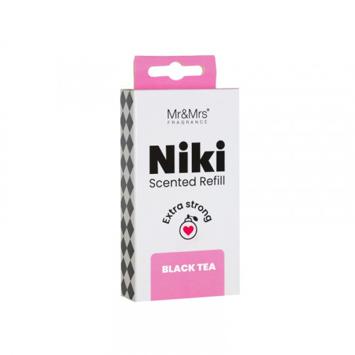 Mr&Mrs Fragrance Niki Black Tea, White Iride Auto kvapas 1vnt.