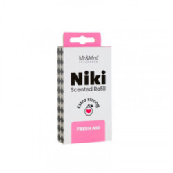 Mr&Mrs Fragrance Niki Fresh Air Frosted Silver Auto kvapas 1vnt.