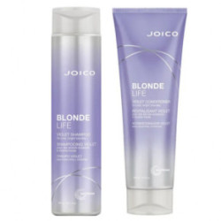 Joico Blonde Life Violet Shampoo & Conditioner Holiday Duo Gelsvus plaukų tonus neutralizuojantis rinkinys 300ml+250ml