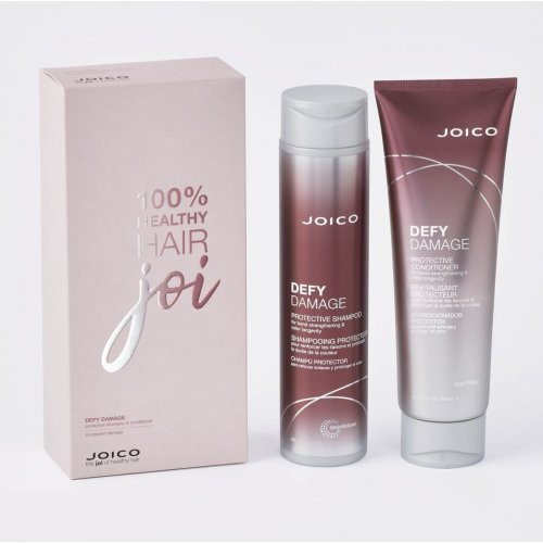 Joico Defy Damage Shampoo & Conditioner Holiday Duo Rinkinys pažeistiems plaukams 300ml+250ml