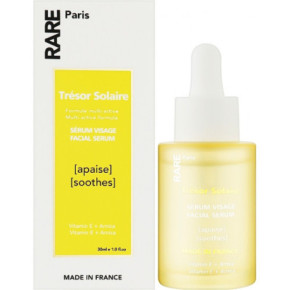 RARE Paris Tresor Solaire Soothing Face Serum Raminamasis veido serumas 30ml