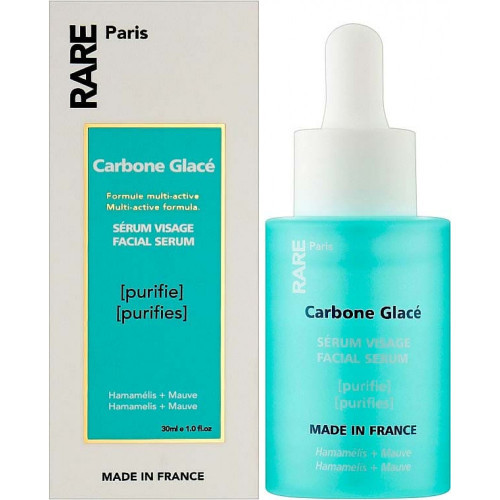 RARE Paris Carbone Glace Purifying Face Serum Valomasis veido serumas 30ml
