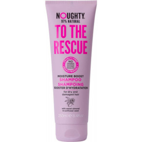 Noughty To The Rescue Moisture Boost Shampoo Drėkinamasis šampūnas pažeistiems plaukams 250ml