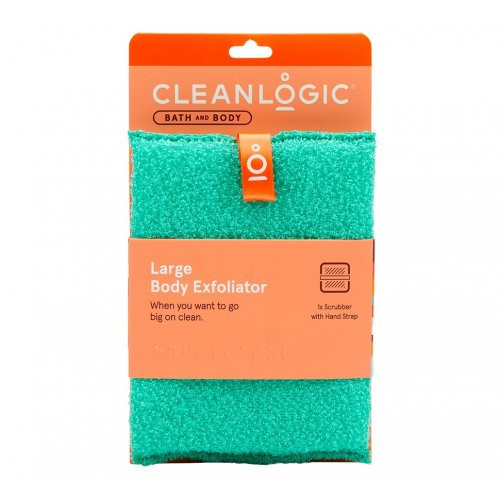 Cleanlogic Bath & Body Large Body Exfoliator Kūno šveitimo kempinė Emerald