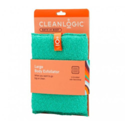 Cleanlogic Bath & Body Large Body Exfoliator Kūno šveitimo kempinė Emerald