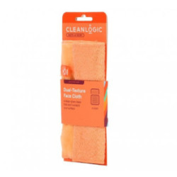 Cleanlogic Sensitive Skin Dual-Texture Face Cloth Veido šluostė Coral