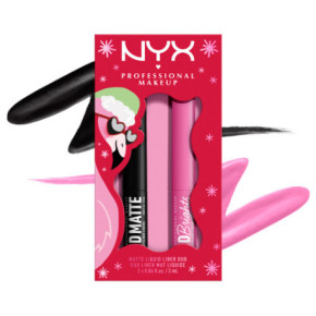 Nyx professional makeup XMASS Vivid Liner Duo Riboto leidimo dviejų apvadų rinkinys 2x2ml