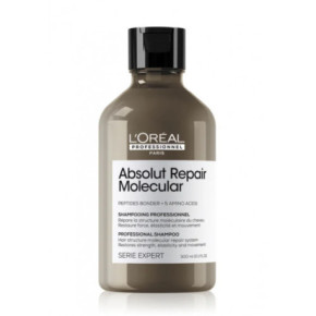 L'Oréal Professionnel Serie Expert Absolut Repair Molecular Shampoo Molekulinę struktūrą atstatantis šampūnas pažeistiems plaukams 300ml